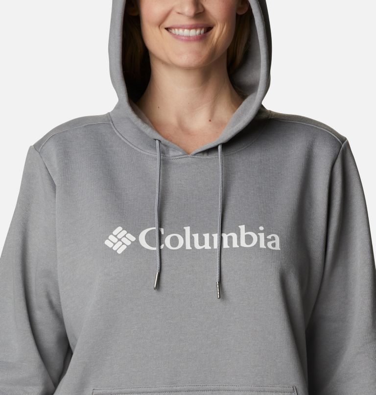 Columbia Logo Hettegensere Dame Grå | Plus Size 12069J